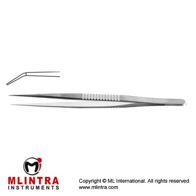 Diam-n-Dust™ Micro Forcep Stainless Steel, 18 cm - 7" Diameter 0.40 mm Ø